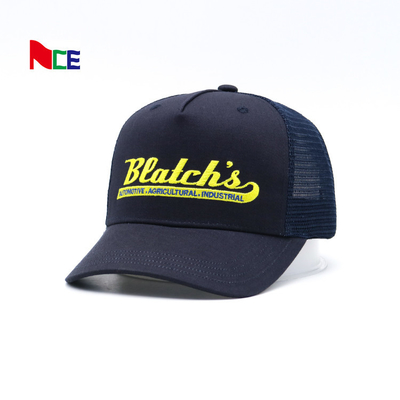 Ισχίων λαϊκό κεντημένο κυρτό χείλων Snapback πλέγμα ΚΑΠ περάτωσης καπέλων πλαστικό πίσω