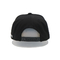 Υψηλός - επιστολές ποιοτικής κενές μαύρες Custom3D κεντητικής 6 επίπεδα καλύμματα καπέλων του Μπιλ Snapback επιτροπής