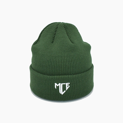 Μοναδικός πράσινος cOem πλέκει τα καπέλα Beanie με το σχέδιο κεντητικής