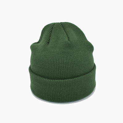 Μοναδικός πράσινος cOem πλέκει τα καπέλα Beanie με το σχέδιο κεντητικής
