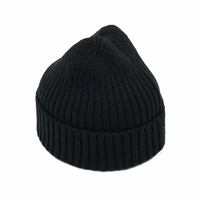 Πλέξτε τον ακρυλικό βαριεστημένο Beanie Streetwear ιδιωτικό υφαμένο χειμώνα καπέλων κρανίων ψαράδων ετικετών Cuffed