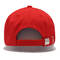 Διευθετήσιμο λουρί 6 καπέλο του μπέιζμπολ επιτροπής με ενισχυμένο ραφών λογότυπο συνήθειας 6 το οπή