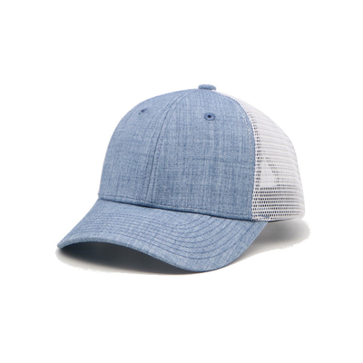 6-Πάνελ Προσαρμοσμένο Κεντημένο Trucker Cap 2 Eyelet Classic Look