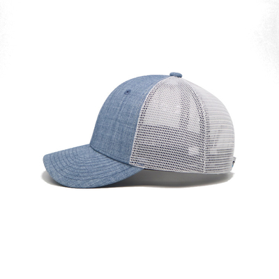 6-Πάνελ Προσαρμοσμένο Κεντημένο Trucker Cap 2 Eyelet Classic Look