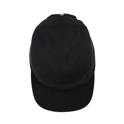 Προσαρμοσμένο 5 Panel Camper Hat Πέντε Panel Flat Bill Snap Back Snapback Πολυεστέρα Cap