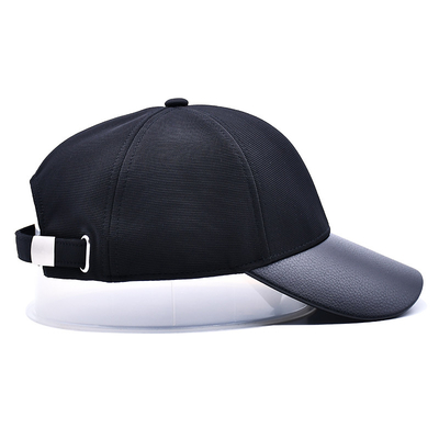 Διαρθρωμένο 6 Panel Baseball Cap με 2 Eyelets και χρώμα Προσαρμόσιμη γραμμή ραφής