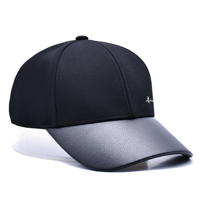 Διαρθρωμένο 6 Panel Baseball Cap με 2 Eyelets και χρώμα Προσαρμόσιμη γραμμή ραφής