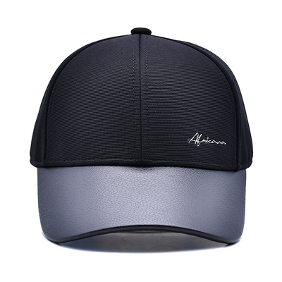 Διαρθρωμένο 6 Panel Baseball Cap με 2 Eyelets και χρώμα Προσαρμόσιμη γραμμή ραφής