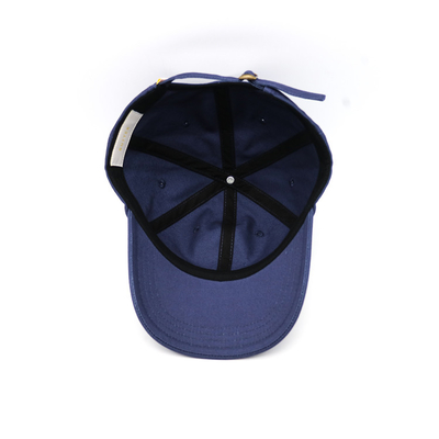 Κουρφή οπτική επαφή 6 Πίνακας Baseball Cap με κεντημένο λογότυπο ταιριάζοντας ραφές και ενισχυμένες ραφές