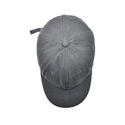 Προφίλ Προσαρμοσμένο 6 Panel Baseball Cap με ρυθμιζόμενο λουρί και καμπυλωτή οπτική επαφή