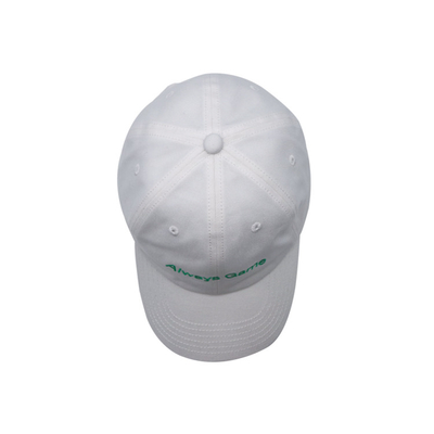 Έμβιτρισμένο λογότυπο 6 Πίνακας Baseball Cap με ρυθμιζόμενο ιμάντα και βαμβακερό ύφασμα