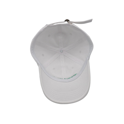 Έμβιτρισμένο λογότυπο 6 Πίνακας Baseball Cap με ρυθμιζόμενο ιμάντα και βαμβακερό ύφασμα