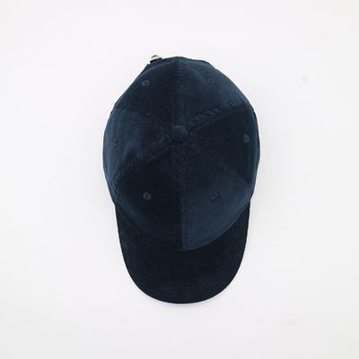 6 Πίνακας Baseball Cap με ισχυρές ραφές δομημένο μπροστινό πάνελ και καμπυλωτή οπτική γωνία