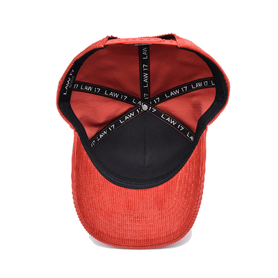Ρυθμίσιμο ιμάντα 5 Πίνακας Baseball Cap με ενισχυμένες ραφές και καμπυλωτή οπτική επαφή