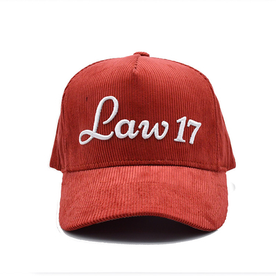 Ρυθμίσιμο ιμάντα 5 Πίνακας Baseball Cap με ενισχυμένες ραφές και καμπυλωτή οπτική επαφή