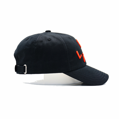 Προφίλ Μη κατασκευασμένο 6 Panel Baseball Cap με προσαρμόσιμο χρώμα και ενισχυμένες ραφές