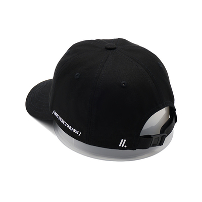 Μη δομημένο 6 Πίνακας Baseball Cap με καμπύλη οπτική επιφάνεια Προσαρμόστε το χρώμα Κατασκευασμένο μπροστινό πάνελ