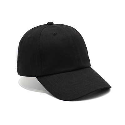 Μη δομημένο 6 Πίνακας Baseball Cap με καμπύλη οπτική επιφάνεια Προσαρμόστε το χρώμα Κατασκευασμένο μπροστινό πάνελ