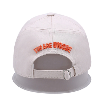 Προσαρμοσμένο Full Seasons Baseball Cap Factory Λευκό Baseball Cap με λεπτομερή χειροτεχνία
