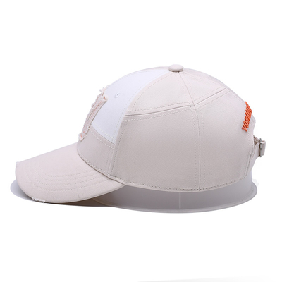 Προσαρμοσμένο Full Seasons Baseball Cap Factory Λευκό Baseball Cap με λεπτομερή χειροτεχνία