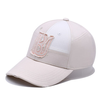 Προσαρμοσμένο Full Seasons Baseball Cap Factory Λευκό Baseball Cap με λεπτομερή χειροτεχνία