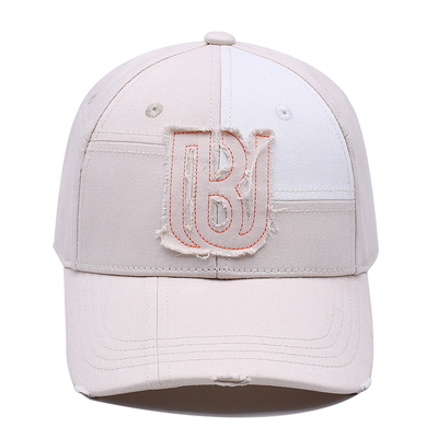 Προσαρμοσμένο Full Seasons Baseball Cap Factory Λευκό Baseball Cap με λεπτομερή χειροτεχνία