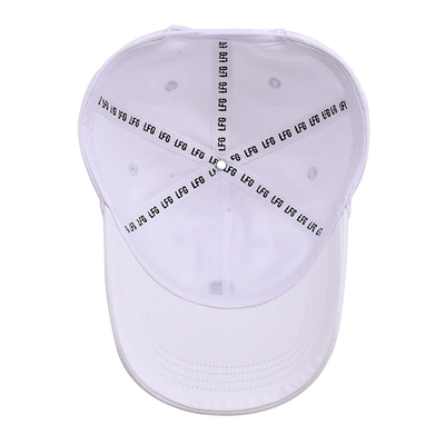 6 Eyelets Έξι-Πάνελ Baseball Cap Για Προσωποποίηση κεντήματα