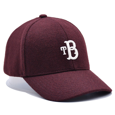 Υψηλό προφίλ 6 Πίνακας Baseball Cap με ρυθμιζόμενο κλείσιμο ιμάντα και βαμβακερό Sweatband