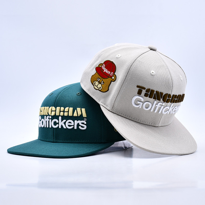 3D κεντήματα Λογικό Στυλάτα ποιότητα 6 πάνελ Snapback καπέλο καυτή πώληση
