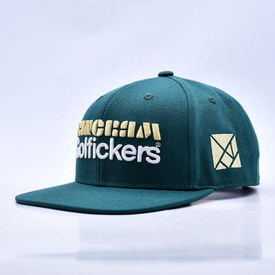 3D κεντήματα Λογικό Στυλάτα ποιότητα 6 πάνελ Snapback καπέλο καυτή πώληση