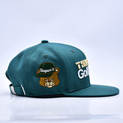 3D κεντήματα Λογικό Στυλάτα ποιότητα 6 πάνελ Snapback καπέλο καυτή πώληση