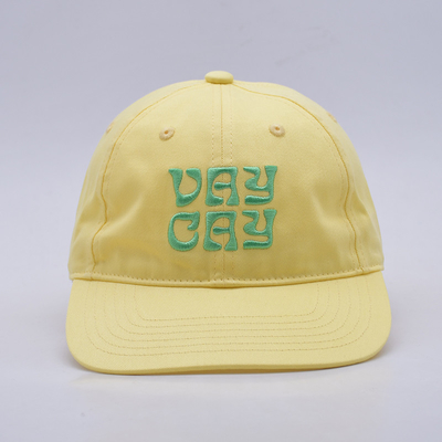 Σημαντική υψηλή αντοχή επίπεδη άκρη Snapback καπέλα σε μαύρο ένα μέγεθος ταιριάζει σε όλα