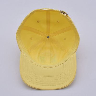 Σημαντική υψηλή αντοχή επίπεδη άκρη Snapback καπέλα σε μαύρο ένα μέγεθος ταιριάζει σε όλα
