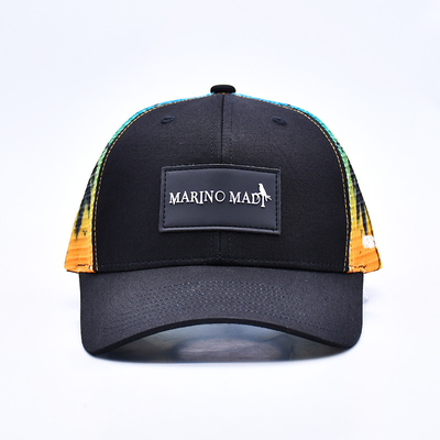 Υψηλής απόδοσης 6 Panel Trucker Cap για ενεργό τρόπο ζωής προσφορά προμήθειας προσαρμοσμένη