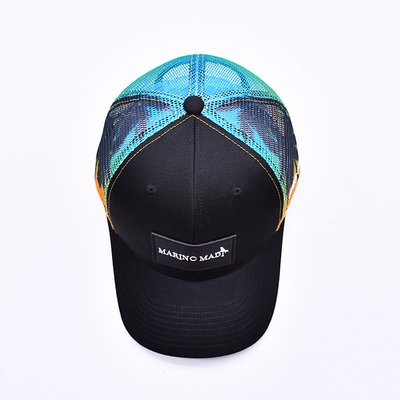 Υψηλής απόδοσης 6 Panel Trucker Cap για ενεργό τρόπο ζωής προσφορά προμήθειας προσαρμοσμένη