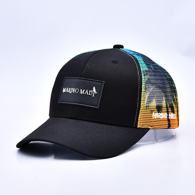 Υψηλής απόδοσης 6 Panel Trucker Cap για ενεργό τρόπο ζωής προσφορά προμήθειας προσαρμοσμένη