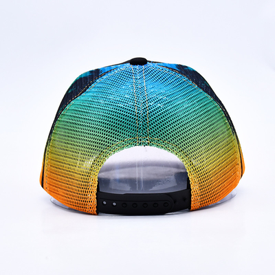 Υψηλής απόδοσης 6 Panel Trucker Cap για ενεργό τρόπο ζωής προσφορά προμήθειας προσαρμοσμένη