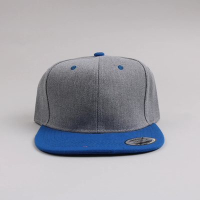 Νέο ενήλικες 6 Πίνακας Snapback Cap Custom Δύο τόνοι επίπεδη άκρη Snapback Cap