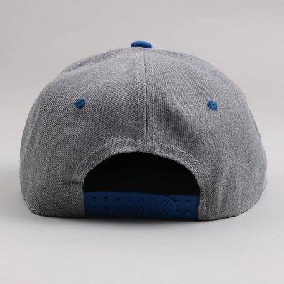 Νέο ενήλικες 6 Πίνακας Snapback Cap Custom Δύο τόνοι επίπεδη άκρη Snapback Cap