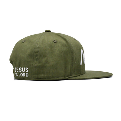 Προσαρμοσμένο λογότυπο κεντημένο καπέλο Snapback με ελαφρύ βαμβάκι
