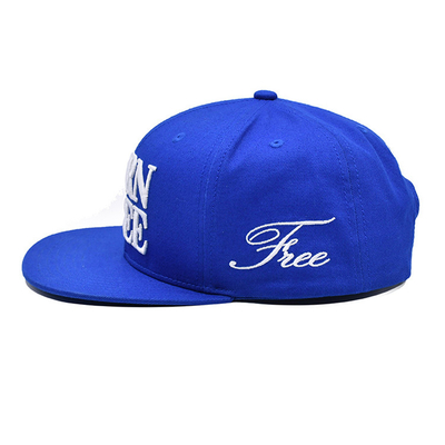 Αναπνευστικό καπέλο με επίπεδη άκρη με Custom Embroidery Logo