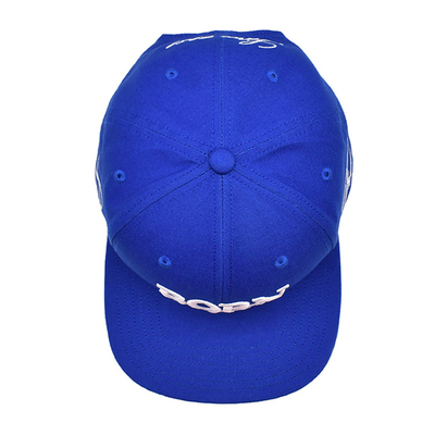 Αναπνευστικό καπέλο με επίπεδη άκρη με Custom Embroidery Logo