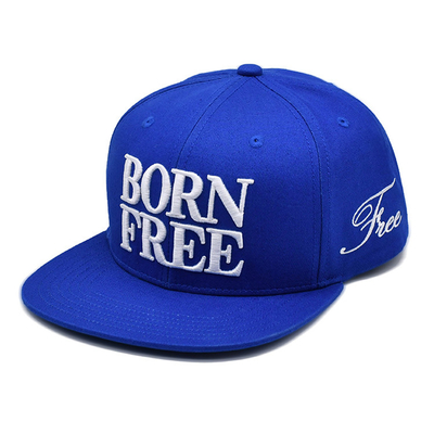 Αναπνευστικό καπέλο με επίπεδη άκρη με Custom Embroidery Logo