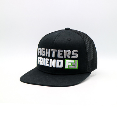 Βραβευμένο καπέλο φορτηγού / Snapback Καπέλο φορτηγού με πλαστικό Snapback και προσαρμοσμένο λογότυπο
