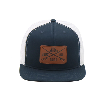Προσαρμοσμένα κεντημένα μάτια 6 Πίνακας Trucker Cap με προ καμπυλωμένο οπτικό