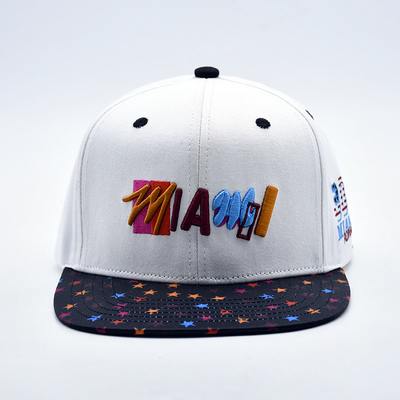 Νέα μόδα Hip Hop Outdoor Sport 3d Puff Snapback Cap Έμβρυο Λογότυπο Custom Υψηλής Ποιότητας Άνδρες Γυναίκες Flat Brim Snapback