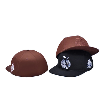 Επικάλυψη Logo Custom Snapback Fitted Καπέλα Καπάκι υψηλής ποιότητας Κλειστή πίσω Καπέλα Snapback για άνδρες