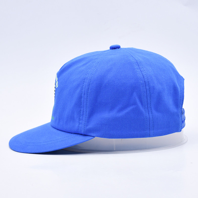 Υψηλής ποιότητας εκτυπωμένα καπέλα snapback μπλε χωρίς δομή 5 πάνελ επίπεδα άκρα εξωτερικά μαλακά καπέλα hip hop για άνδρες