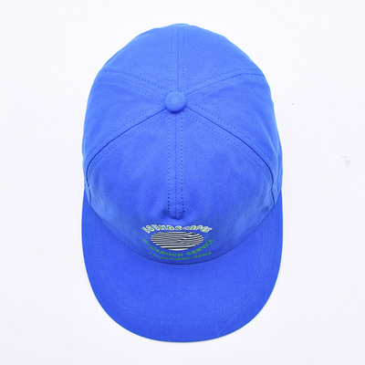 Υψηλής ποιότητας εκτυπωμένα καπέλα snapback μπλε χωρίς δομή 5 πάνελ επίπεδα άκρα εξωτερικά μαλακά καπέλα hip hop για άνδρες