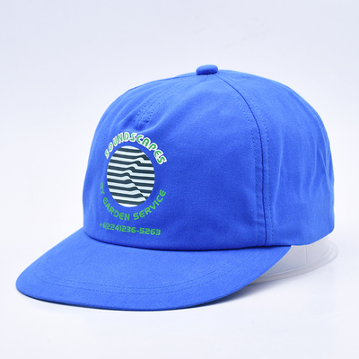 Υψηλής ποιότητας εκτυπωμένα καπέλα snapback μπλε χωρίς δομή 5 πάνελ επίπεδα άκρα εξωτερικά μαλακά καπέλα hip hop για άνδρες